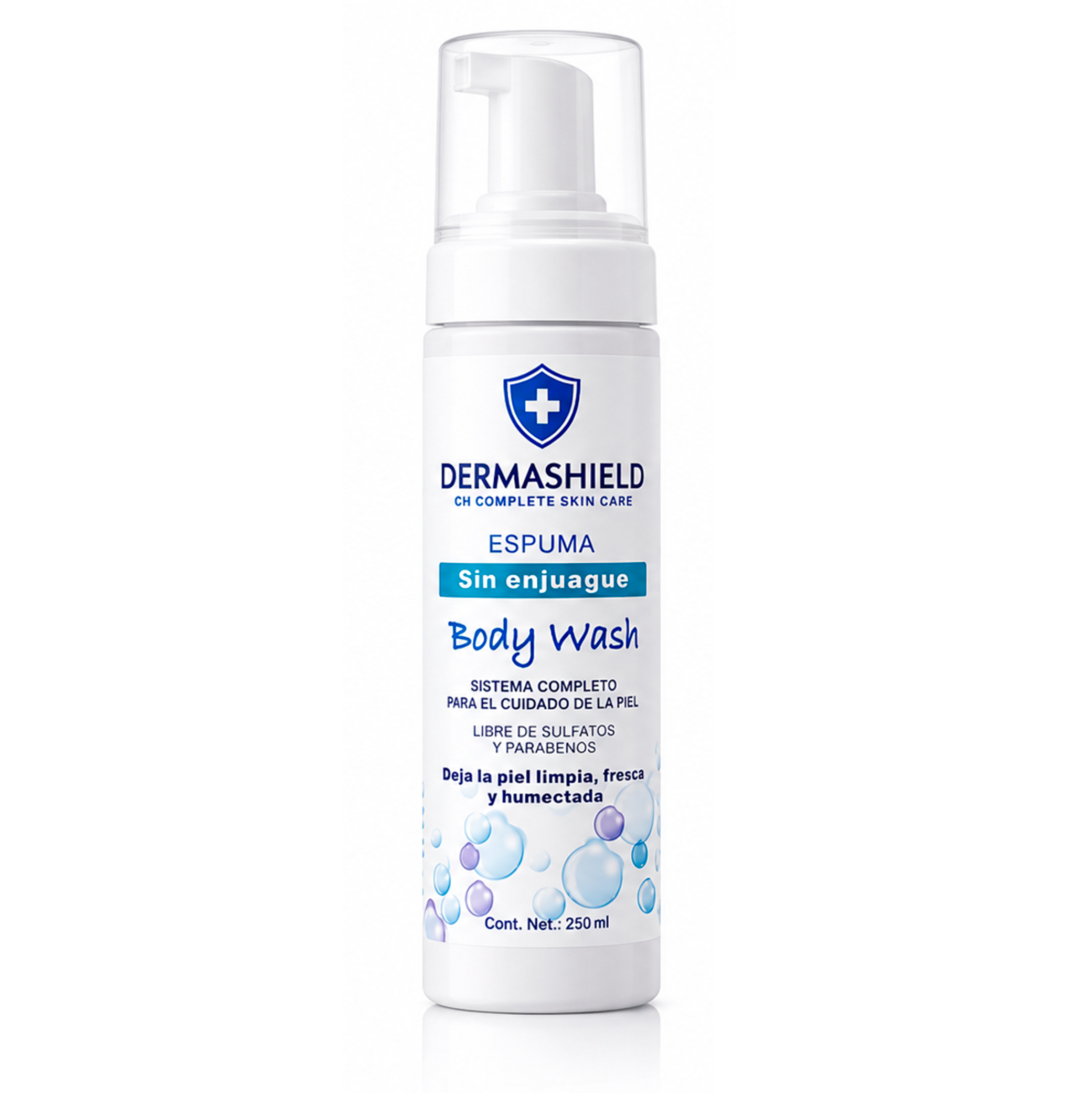 Dermashield Espuma Sin Enjuague Body Wash